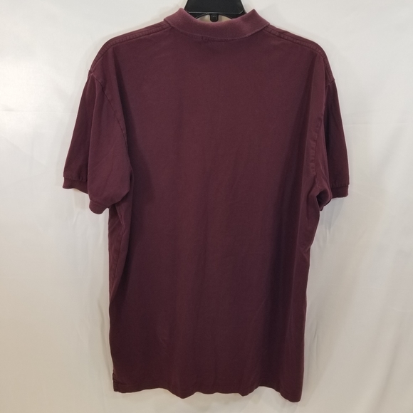 Polo Ralph Lauren Maroon Polo Shirt Large - Picture 11 of 13